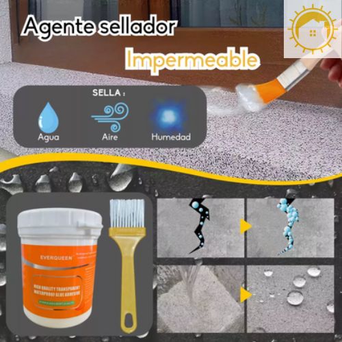 1 kilo Sellador adhesivo transparente