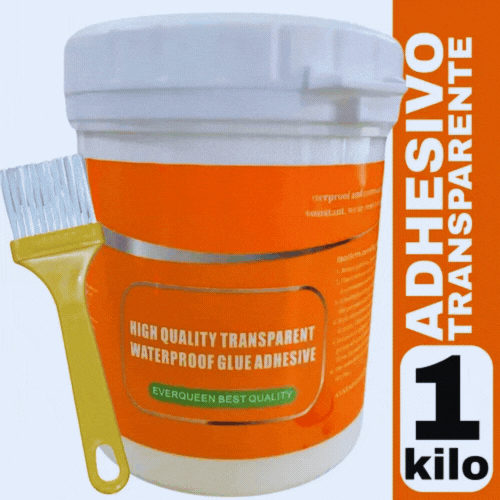 1 kilo Sellador adhesivo transparente